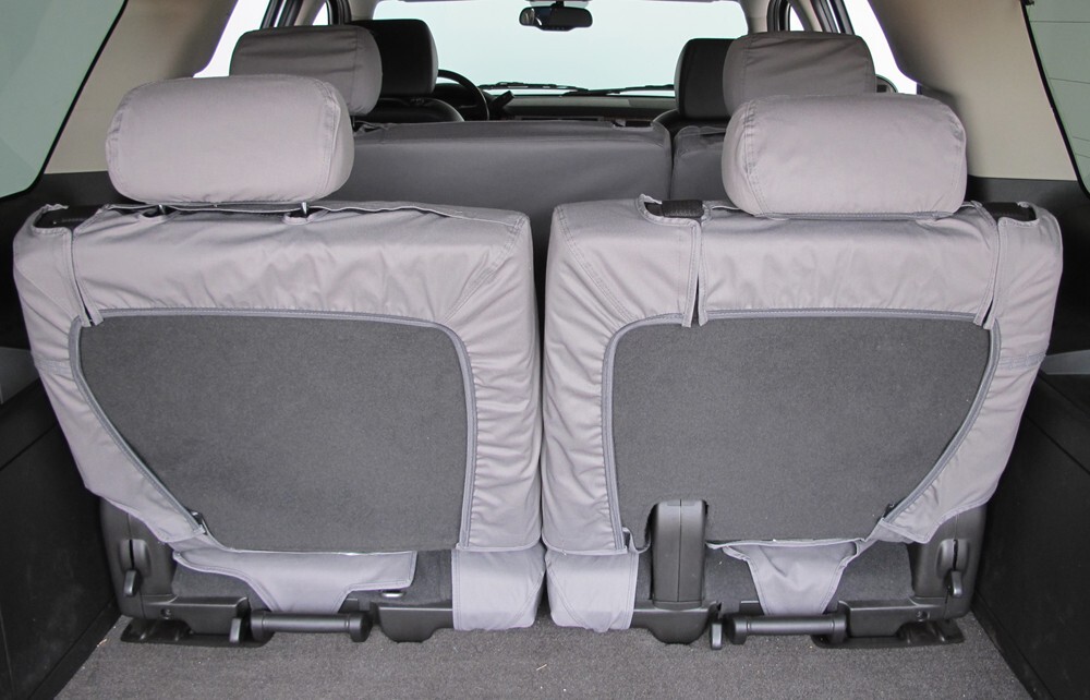 Covercraft SeatSaver Custom Seat Covers - Third Row - Misty Gray