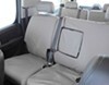 fold down center armrest w cupholder adjustable headrests covercraft seatsaver custom seat covers - second row gray