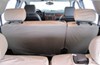 0  60/40 split bench fold down center console covercraft seatsaver custom seat covers - second row wet sand