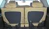 0  50/50 split bench covercraft seatsaver custom seat covers - third row tan