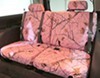 adjustable headrests covercraft truetimber seatsaver camo-pattern seat covers - third row pink camo