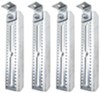 1-1/4 inch long ce smith bolster and swivel bracket assemblies for roller bunks - galvanized steel qty 4