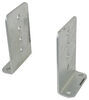 bunks ce smith heavy duty vertical bunk brackets - 90 degree galvanized steel 8 inch tall qty 2