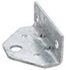 3-1/2 inch long ce smith swivel bracket for boat trailers - galvanized steel 2-1/2 hole centers qty 1