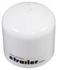 boat trailer parts replacement pvc cap for ce smith post-style guide-on posts - drilled white