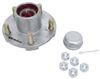 CE Smith Trailer Idler Hub Assembly w/ Case for 2.7K Axles - 5 on 4-1/2 - Galvanized - Pre-Greased