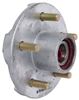 hub for 3500 lbs axles ce smith trailer idler assembly w/ case 3.5k - 5 on 4-1/2 galvanized pre-greased