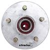 hub 5 on 4-1/2 inch ce smith trailer idler assembly w/ case for 3.5k axles - galvanized pre-greased