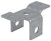 slipper springs - 1-3/4 inch 2-1/4 tall ce smith front hanger bracket for trailer galvanized steel bolt on qty 1