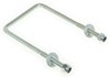 u-bolts 3/8 inch diameter ce smith u-bolt - zinc-plated steel 6 long x 3-1/2 wide qty 1