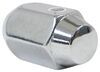 boat trailer wheels golf cart tires and 60-degree cone ce smith wheel lug nut - 1/2 inch diameter x 1-1/4 long chrome qty 1