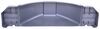 top and side step 12 inch wheels ce smith single axle trailer fender w/ steps - gray plastic qty 1