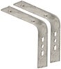 brackets 10 inch wheels 12 8 mounting for trailer fender - inch/12 galvanized steel qty 2