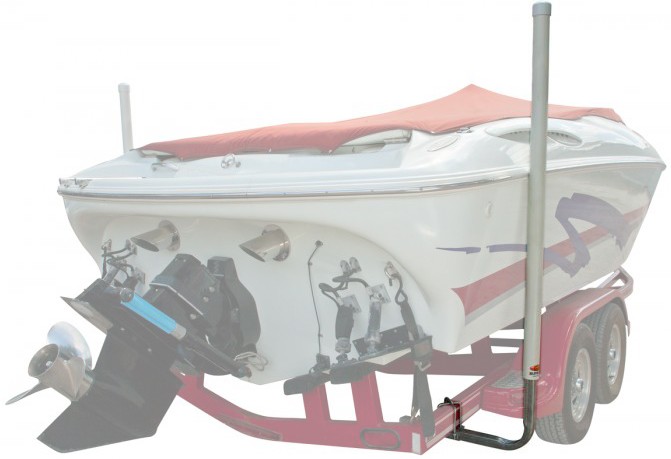 2021新商品 CE CE Smith Smith Trailer PVC Black， PVC Boxed Trailer Post Boxed  Guide-On， Black， 60-スキーボート、漁船、または帆船トレーラーの交換部品とアクセサリ  60