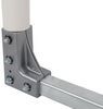 guides ce smith post-style guide-ons for boat trailers - 65 inch tall u-bolt hardware white 1 pair