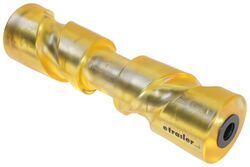 CE Smith Keel Roller for Boat Trailers - Self Centering - PVC - 12" - 5/8" Shaft - Amber - CE29505
