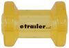 rollers 3 inch diameter ce smith spool roller for boat trailers - pvc 4 long 5/8 shaft amber