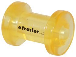 CE Smith Spool Roller for Boat Trailers - PVC - 4" Long - 5/8" Shaft - Amber - CE29526