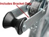 ce smith bow roller bracket for winch stands - pre-galvanized steel 13-3/16 inch tall bolt on
