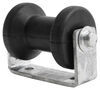 rollers ce smith spool roller assembly for boat trailers - galvanized steel and black rubber 4 inch