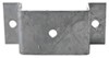 weld-on application ce smith stake pocket for flatbed truck or trailer - galvanized steel bolt on qty 1
