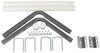guides post-style guide ce smith guide-ons for boat trailers - 40 inch tall 70 degree tilt white 1 pair
