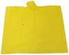 camping emergency marine roadside poncho coghlan's rain - vinyl yellow