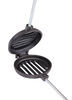 cookware heat-resistant handle coghlan's cast iron camp cooker - broiler style single compartment