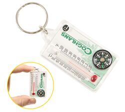 Coghlan's Keychain Compass with Thermometer - CG59RR
