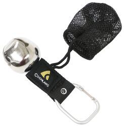 Coghlan's Bear Bell with Carabiner and Magnetic Silencer Bag - Metallic Gray - CG63GV