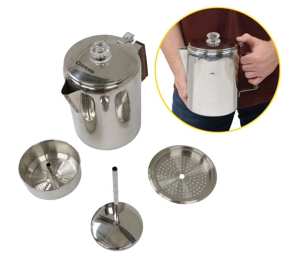 Stainless Coffee Pot - 12 Cup – Coghlan's