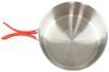 cookware 0 - 5 gallons coghlan's camping cook set stainless steel 1 frying pan and 3 pots