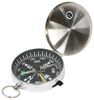 compass pocket coghlan's - chrome metal case