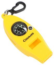 Coghlan's 4-Function Whistle for Kids - Yellow