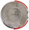 cookware heat-resistant handle nesting coghlan's camping cook set - stainless steel 1 frying pan and pot