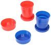 drinkware cups and mugs coghlan's collapsible - 4 fl oz red blue qty 2