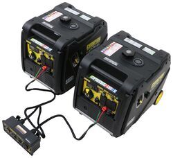 Champion Dual Fuel Inverter Generators w/ Parallel Kit - 7,000 Running Watts - Electric Start - CH49FR