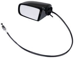 CIPA Replacement Side Mirror - Manual Remote - Black - Driver Side - CM27394