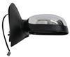 CIPA Replacement Side Mirror - Electric - Chrome/Black - Passenger Side Fits Passenger Side CM43255