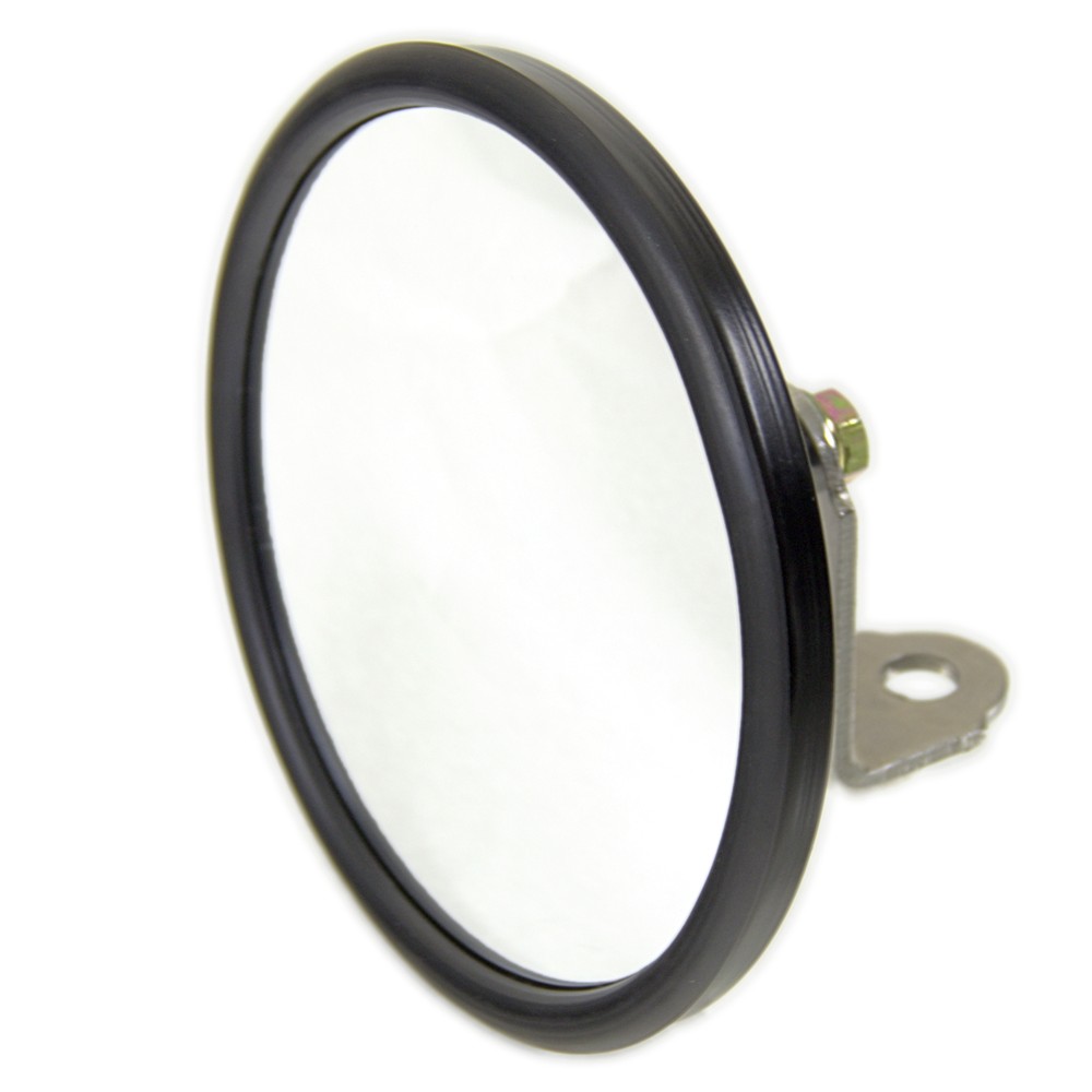 Cipa Round Convex Hotspot Mirror Bolt On 5 Diameter Black Qty 