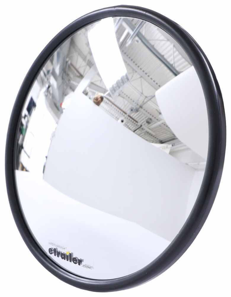 Cipa Hotspot Mirror Convex 85 Round Black Center Mount 