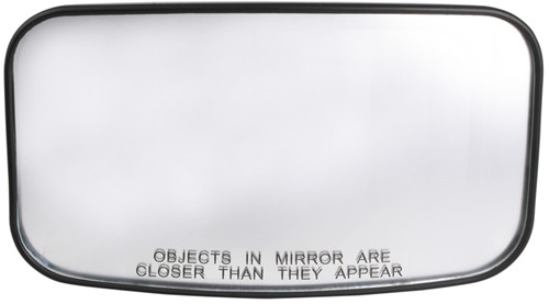 Cipa Clamp On Hotspot Mirror 4 X 8 Convex Cipa Blind Spot Mirror 