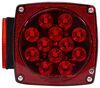 tail lights rear reflector side marker stop/turn/tail led trailer light - stop turn license submersible red lens driver