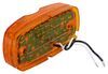 clearance lights rear side marker custer led or trailer light - submersible 16 diodes amber lens