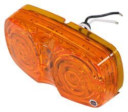 Custer LED Side Marker or Clearance Trailer Light - Submersible - 16 Diodes - Amber Lens            