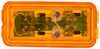 clearance lights 2-1/2l x 1-1/4w inch custer led side marker or trailer light - 3 diodes amber lens