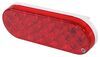 custer trailer lights tail 6-1/2l x 2-5/16w inch light - stop turn 20 diodes oval red lens qty 1