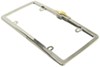 Chevy License Plate Frame - Chrome Plated Metal - Gold Bowtie Chrome CR10437