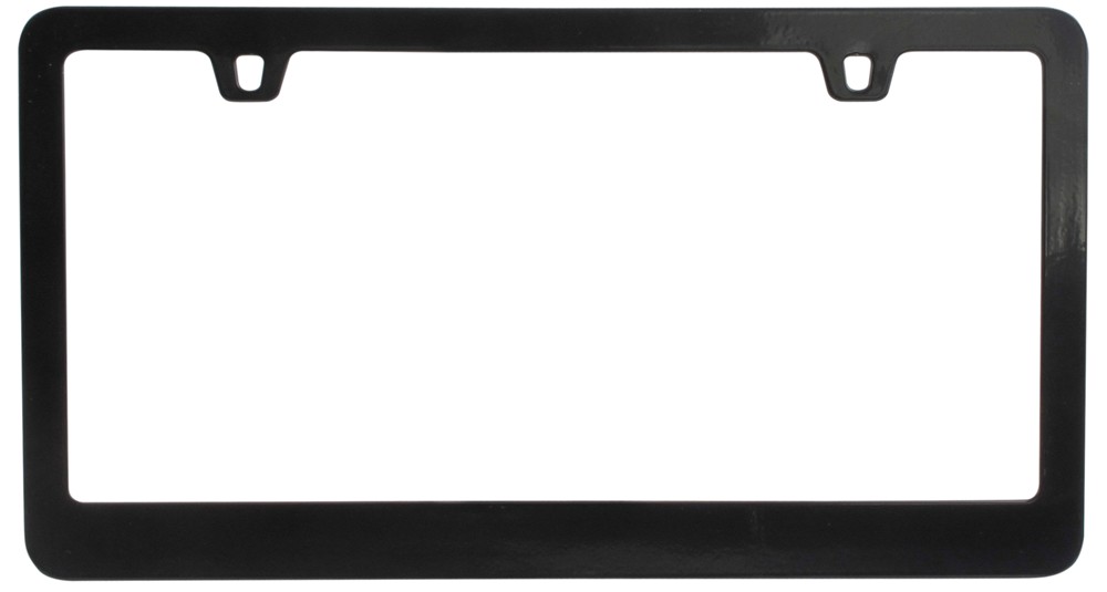 Neo Classic License Plate Frame - Black Zinc CR15350