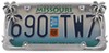 Cruiser License Plates and Frames - CR19003
